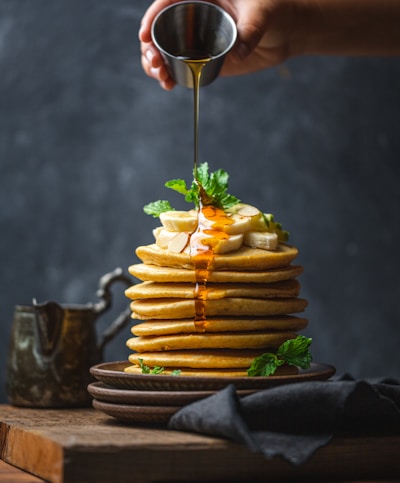 Savory Pancakes with Egg and Cheese